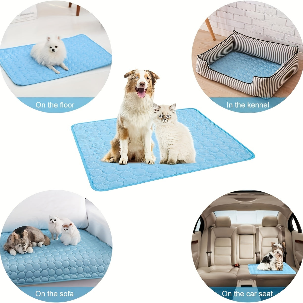 PawCool™ – Tapis Rafraîchissant pour Chiens & Chats